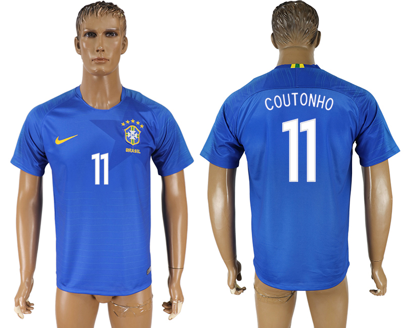 2018 FIFA WORLD CUP BRAZIL #11 COUTONHO  Maillot de foot